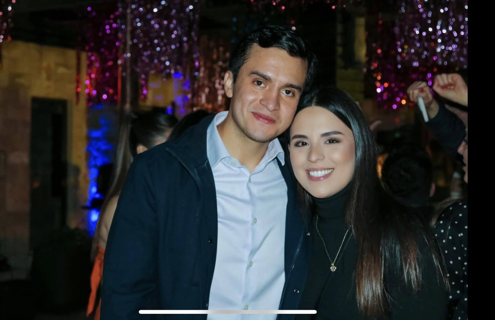 Pareja en evento